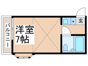 クレセントハイツ学園西の物件間取画像